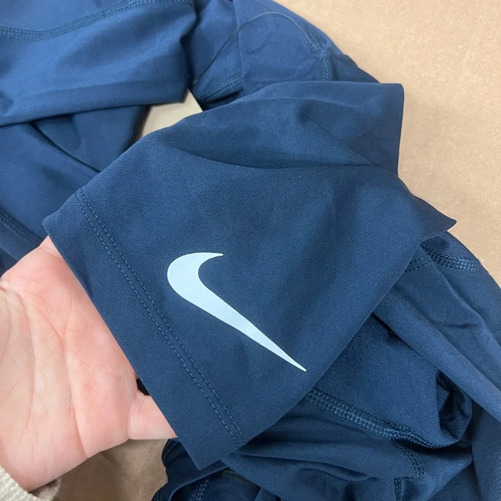 NWT Nike Navy Blue Pro Dri Fit Stock 1/2 Sleeve Football T-Shirt Size XXL_5